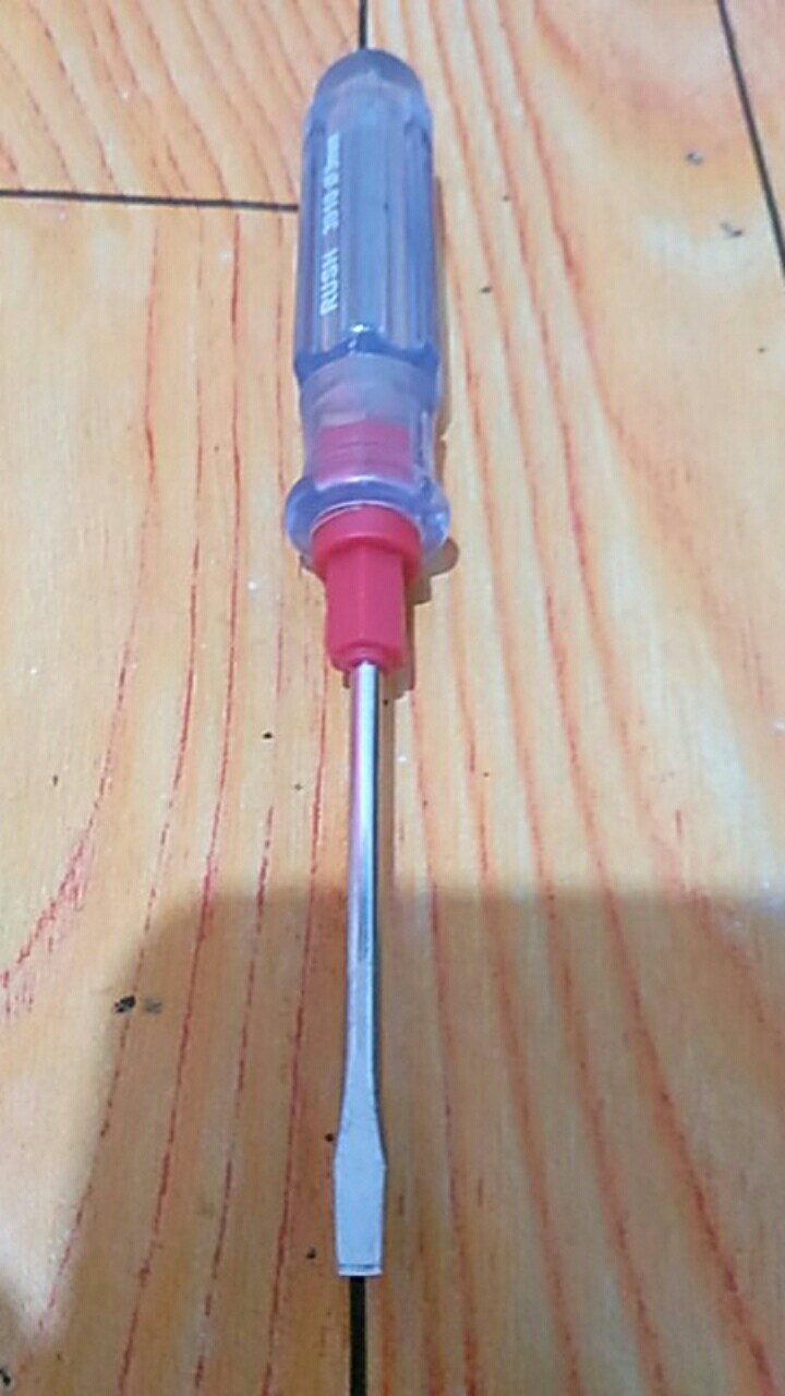Obeng Kecil 2 Mata Bolak Balik Mata - Dan + Ukuran Kecil