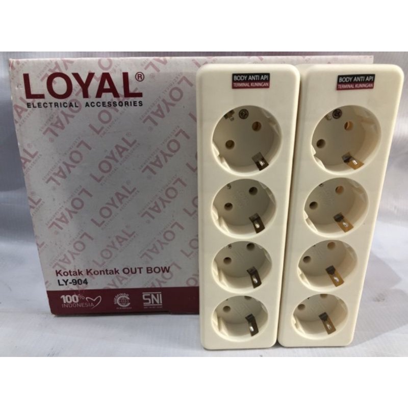 STOP KONTAK ARDE LOYAL 4 LUBANG TERMINAL KUNINGAN STOP KONTAK STOP KONTAK ARDE KUNINGAN