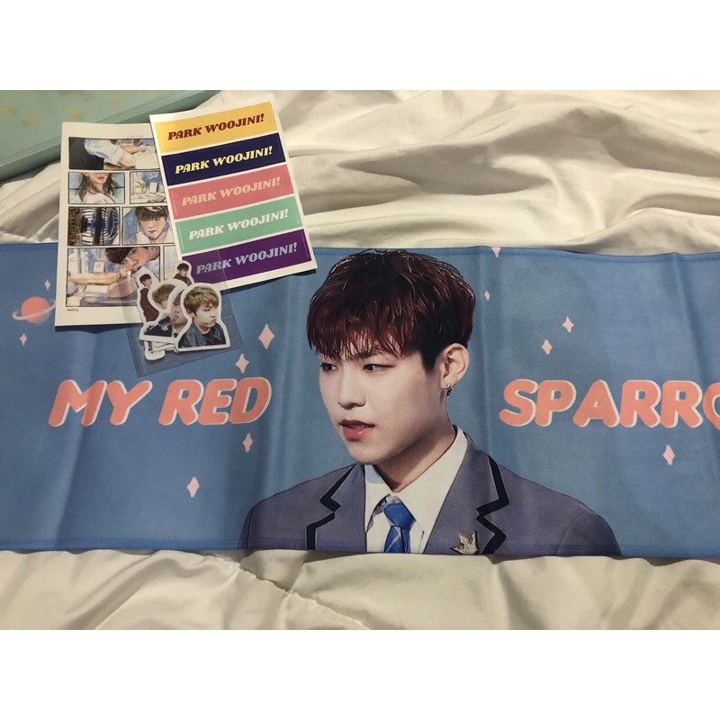 SLOGAN PRODUCE PARK WOOJIN WANNA ONE