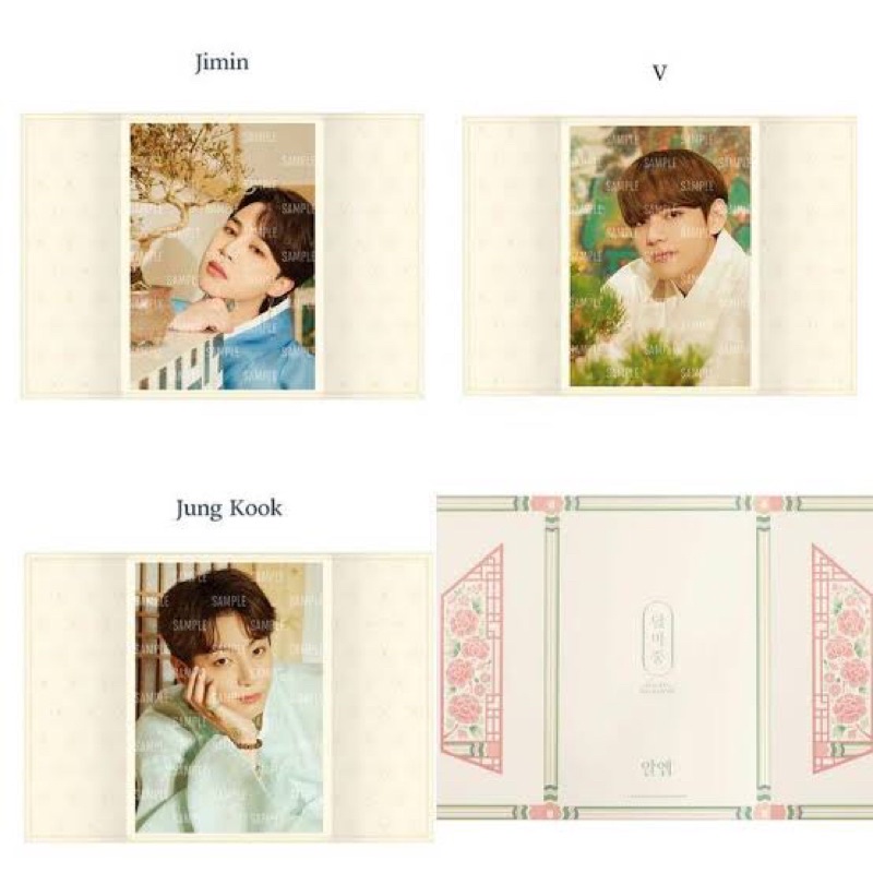 READY STOCK OFFICIAL BTS DALMAJUNG MERCH FLIP PHOTO