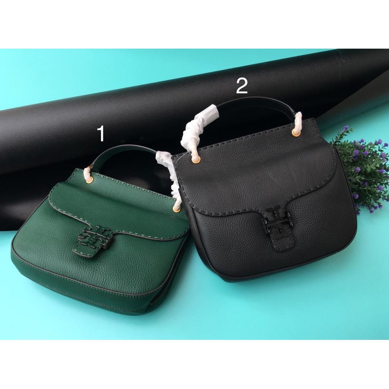 TB McGraw Leather Satchel Bag