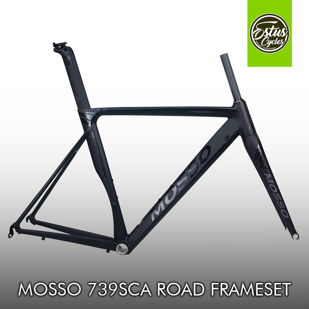 Frame Sepeda Mosso 739SCA 700c Rims Brake Aero Road Bike 700 Alloy 739 SCA Estus Cycles