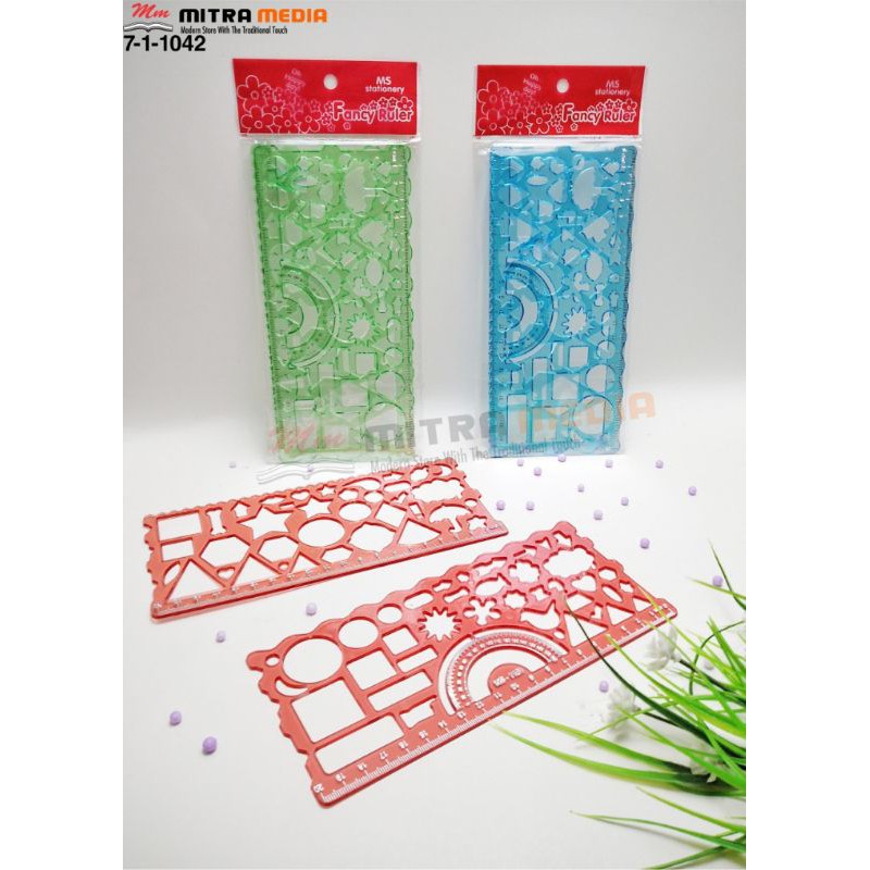 

PENGGARIS / GARISAN SABLON BENTUK / BUSUR / PENGGARIS 20CM