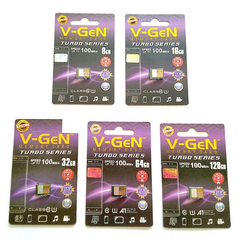 MEMORI VGEN CLASS 10 8GB 16GB 32GB ORIGINAL