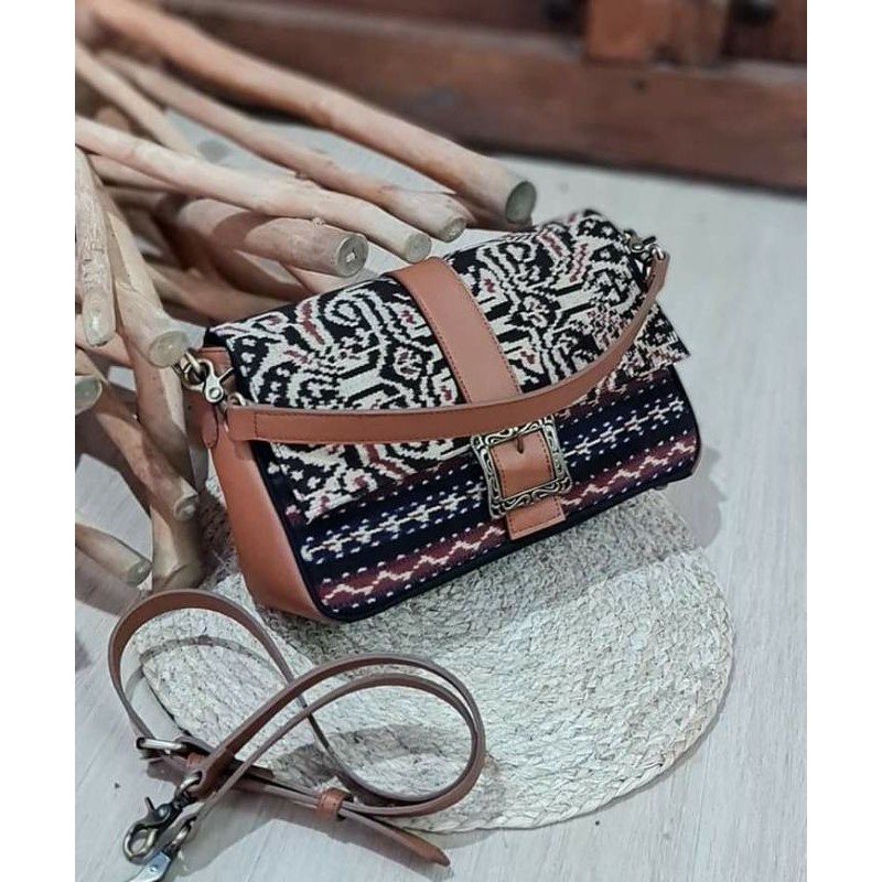 DER TAS TENUN ASLI NTT, HAND BAG TENUN, TAS ETNIK, HAND BAG ETNIK, HANDMADE BAG, TAS KULIT ASLI