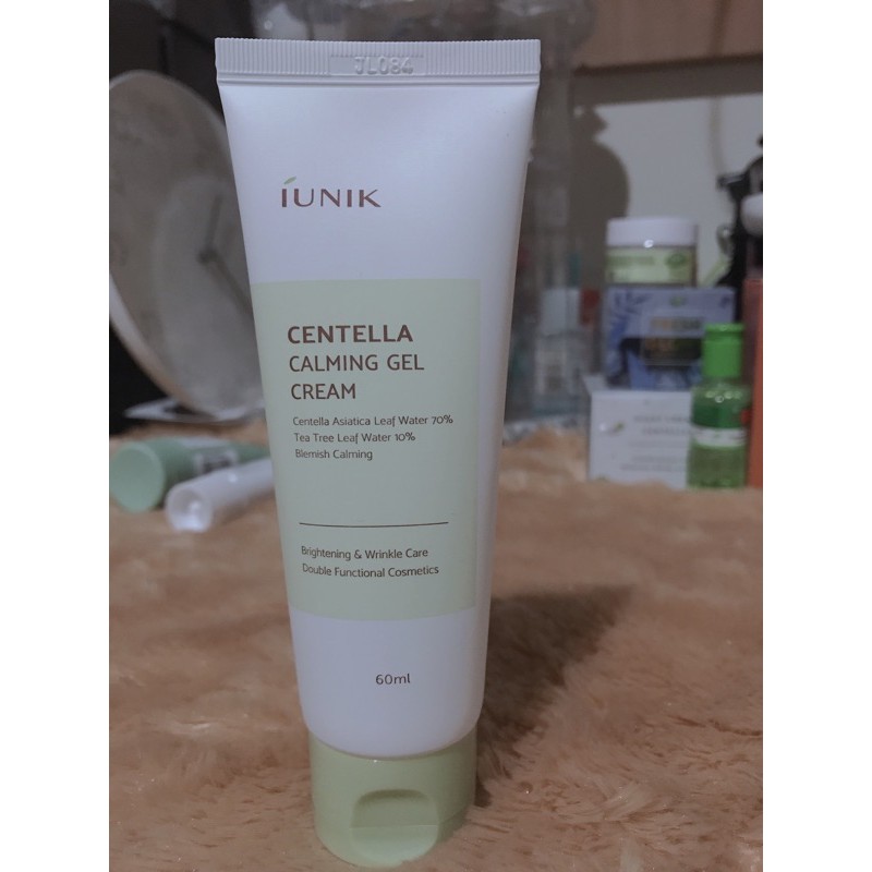 iunik calming gel cream moisturizer