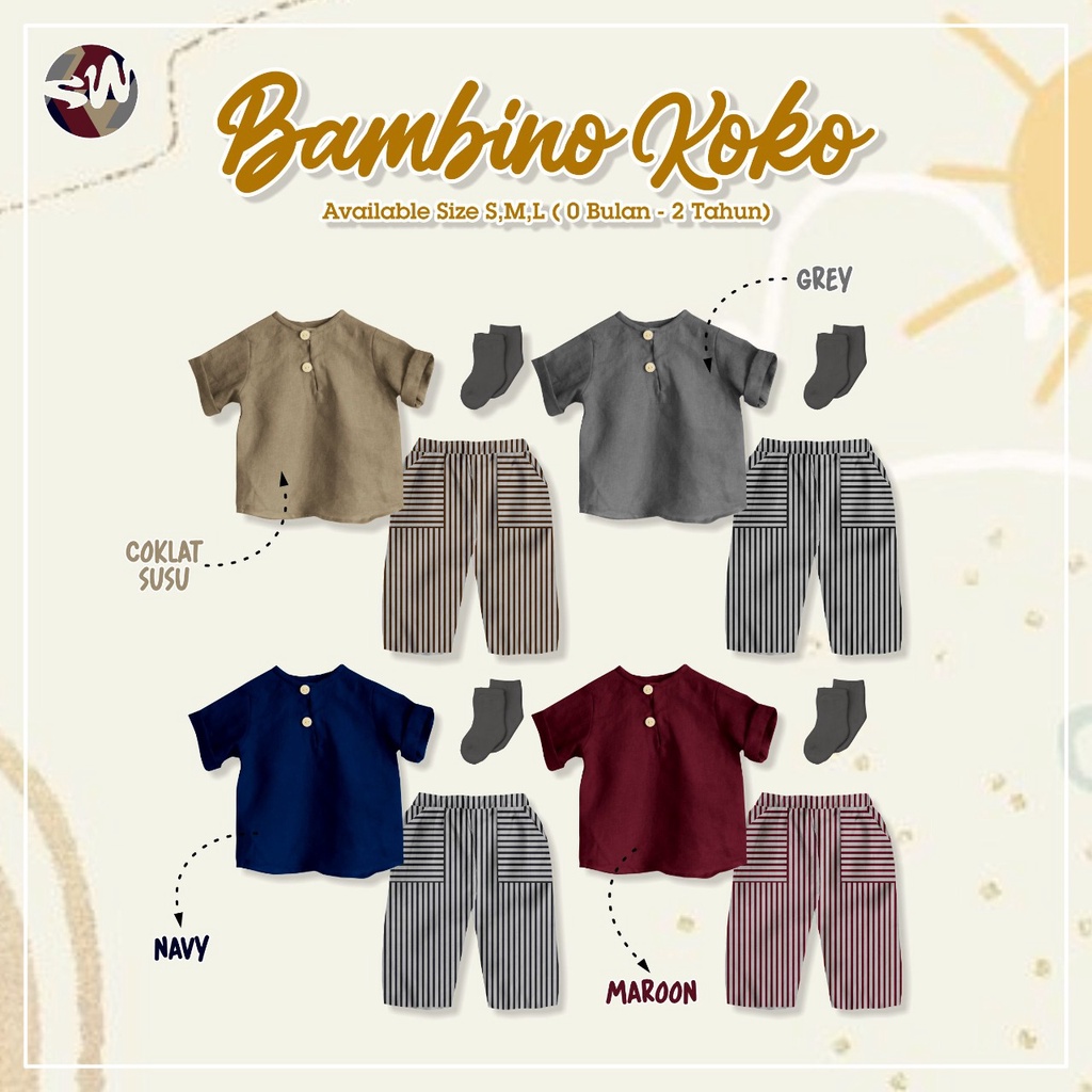 BAMBINO KOKO BY SAWANNIKIDSWEAR