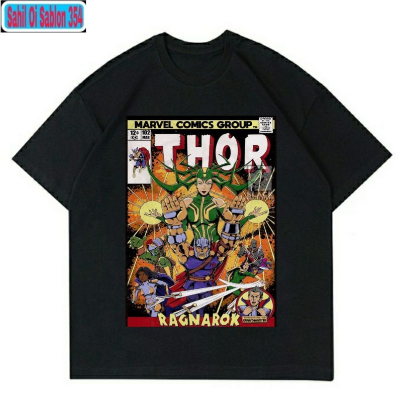 KAOS BAJU THOR LOVE AND THUNDER T-shirt MARVEL COMIC  unisex ANAK/DEWASA tee