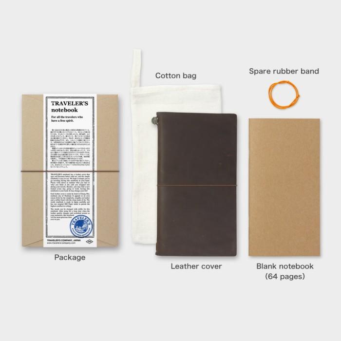 

Midori TRAVELER'S Notebook Regular Size - Brown - Authentic