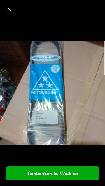 Fan belt/ Van belt mitshuboshi N Max