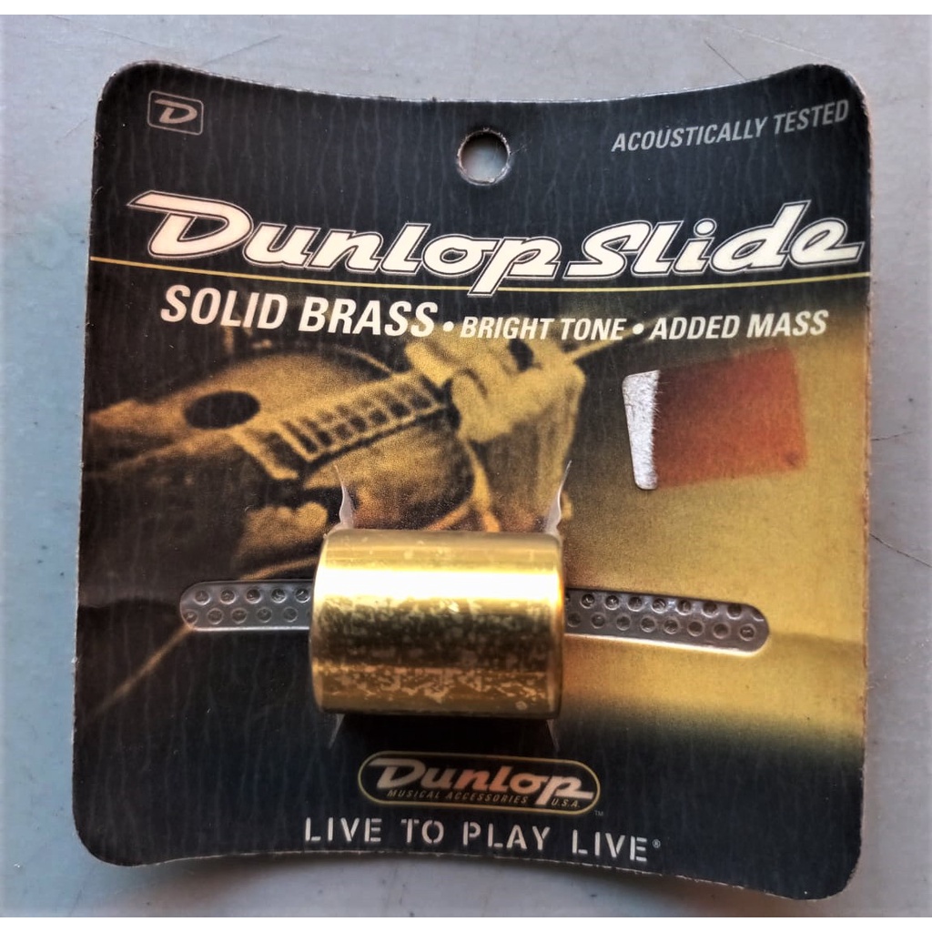 Dunlop 223 Brass Slide, Medium Wall Thickness, Medium Knuckle