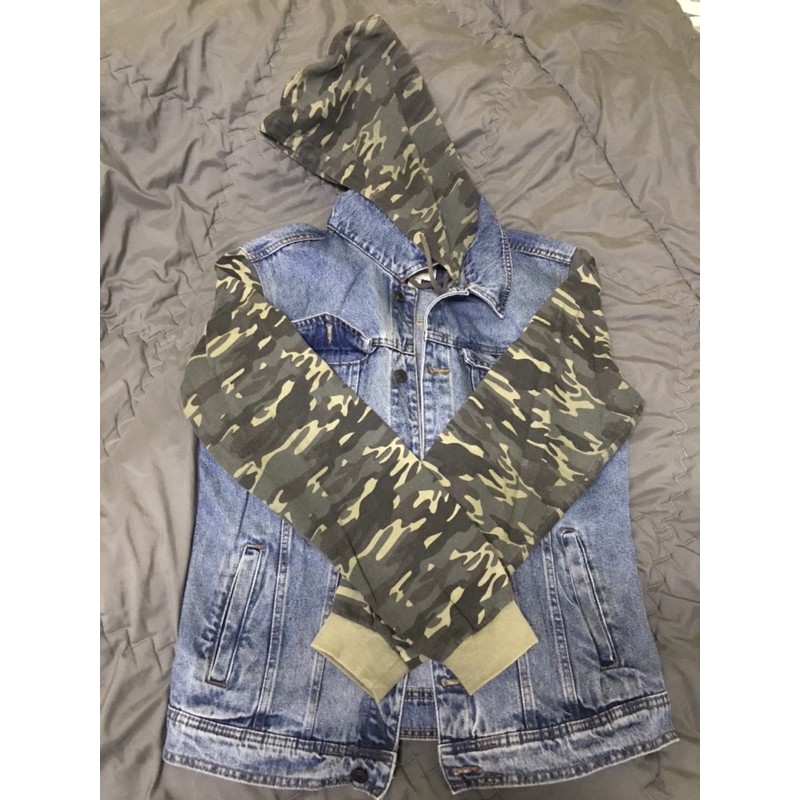 PRELOVED JAKET JEANS PULL&BEAR MAN ORIGINAL STORE 100%