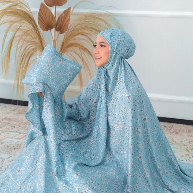 Mukena Lily/Mukena Dewasa/Mukena Katun/Mukena Katun Rayon/Mukena Murah/Mukena Cantik/Mukena Tiedye/r