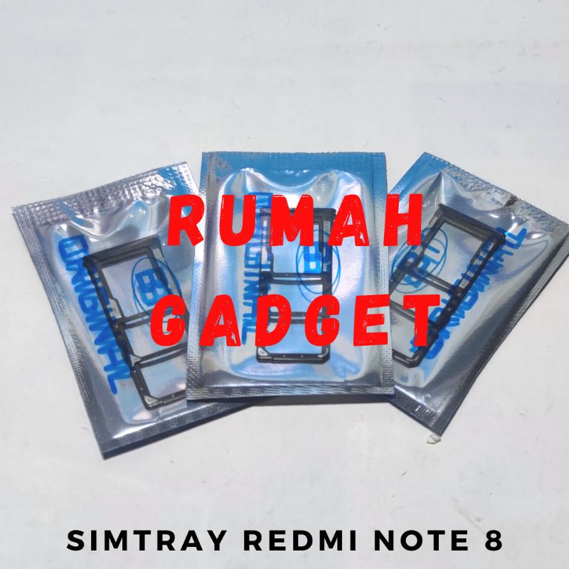 SIMTRAY SIMLOCK TEMPAT KARTU SIM REDMI NOTE 8