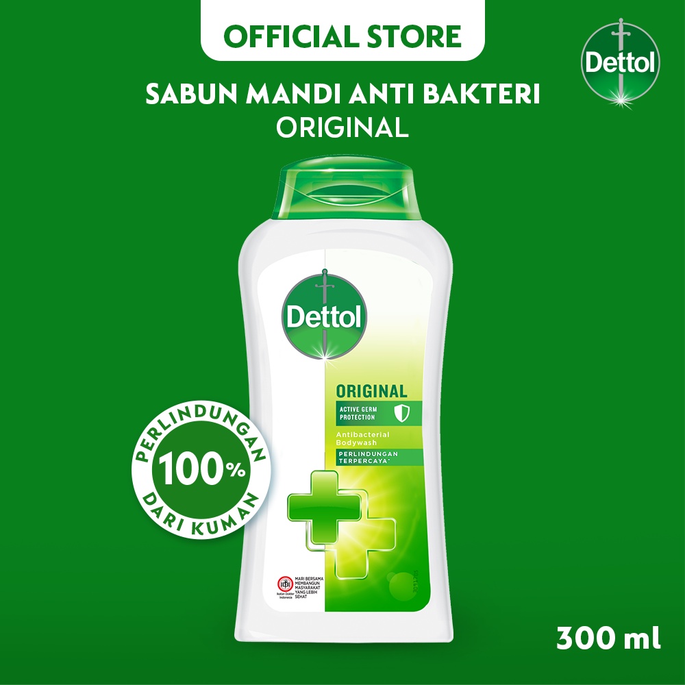 Promo Harga Dettol Body Wash Original 300 ml - Shopee