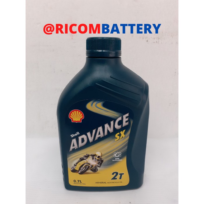 Oli Samping Motor 2Tak SHELL ADVANCE SX 2T 700ml