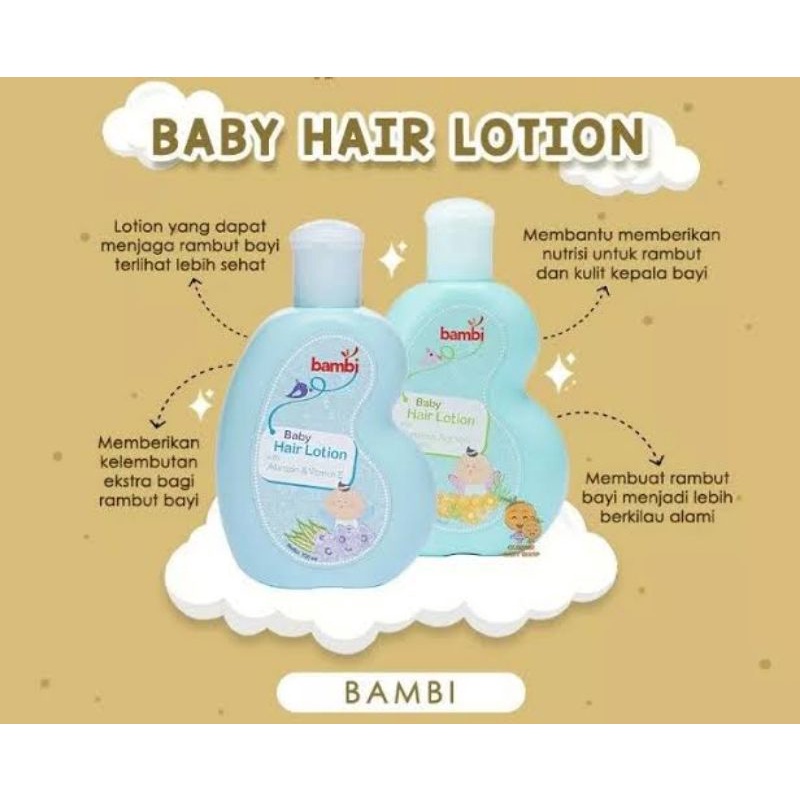 Bambi Baby Hair Lotion 100ml All Varian