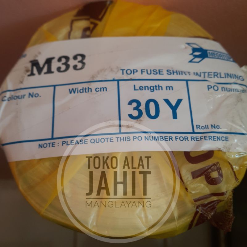 (Per ROL) Staplek Kain Keras M33 , M32 Megatop