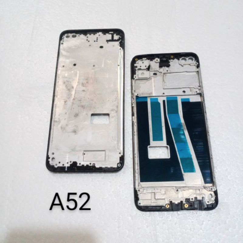 Frame LCD Tulang Tengah Tatakan LCD Oppo A52 | A 52 Original