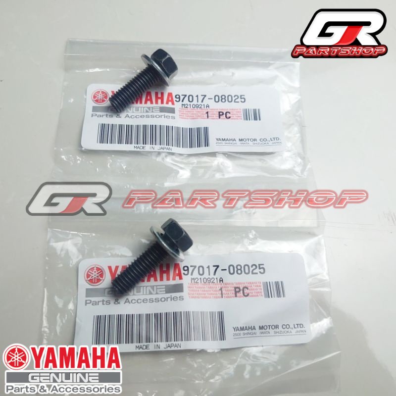 BAUT + RING LEHER KNALPOT F1ZR ORI YGP FIZR FIZ F1Z R BOLT EXHAUST