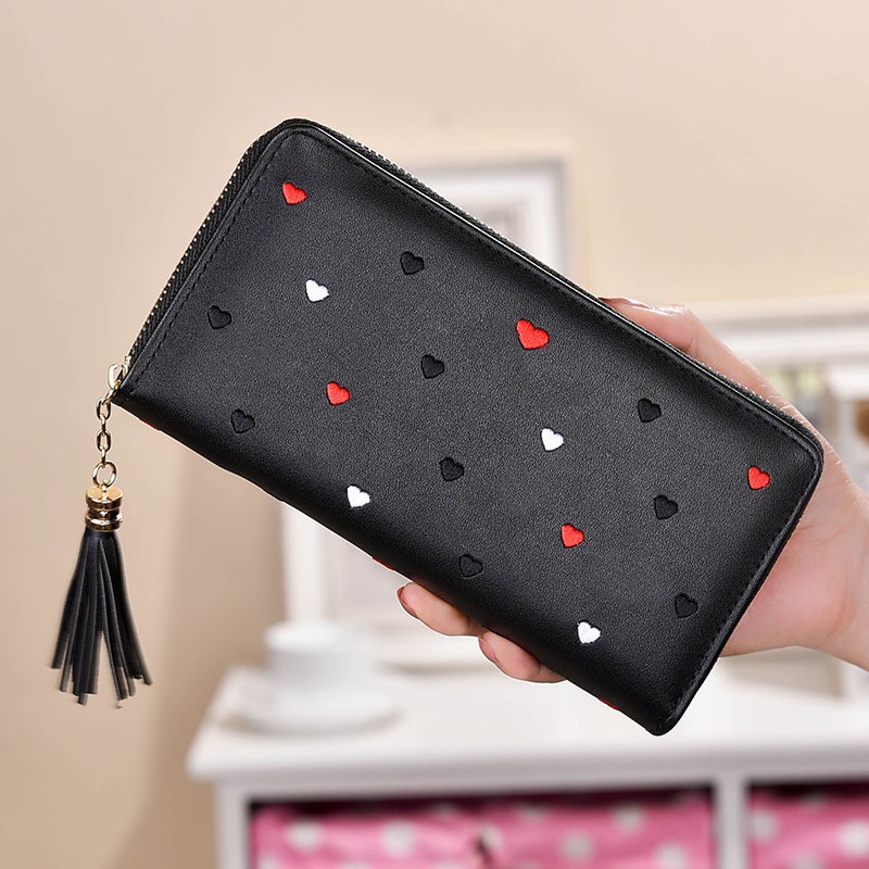 *ALIBABA1688*COD Dompet Wanita D49 Dompet Panjang Wanita dompet murah real pict