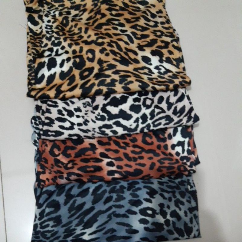 CELAMIS MOTIF MACAN / CELANA TIDUR MOTIF LEOPARD