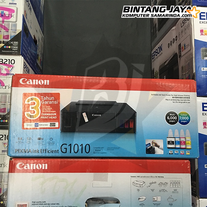 Jual CANON Pixma G1010 Printer Ink-Tank Print-Only | Shopee Indonesia