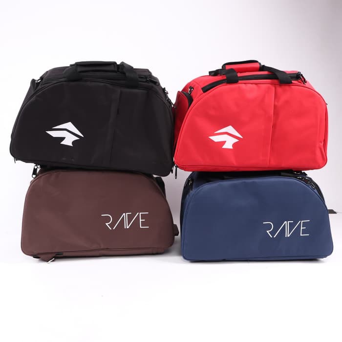 Rave Travel Bag / Gym Bag / Fitness Bag - Merah