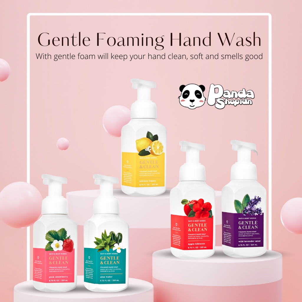 BBW Gentle Foaming Hand Soap Gentle &amp; Clean Series