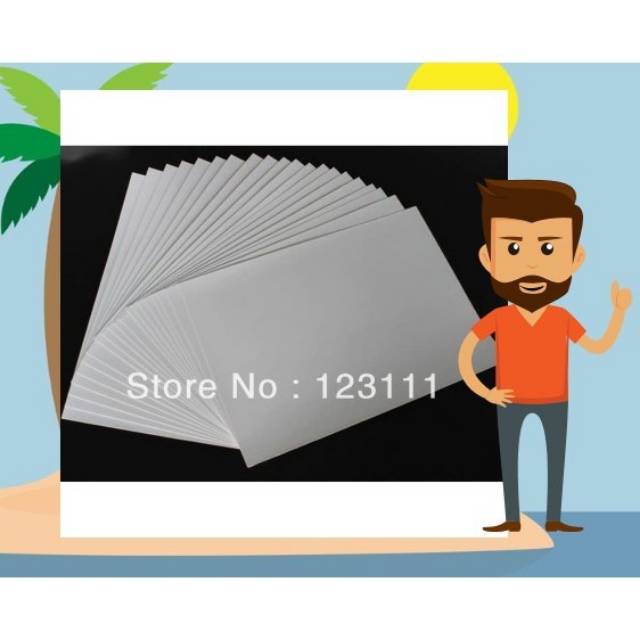 

(P) Jual [JK] OFFICE kertas inkjet sublim ukuran a4 - 100 lembar kualitas terbagus. Merk MyCase