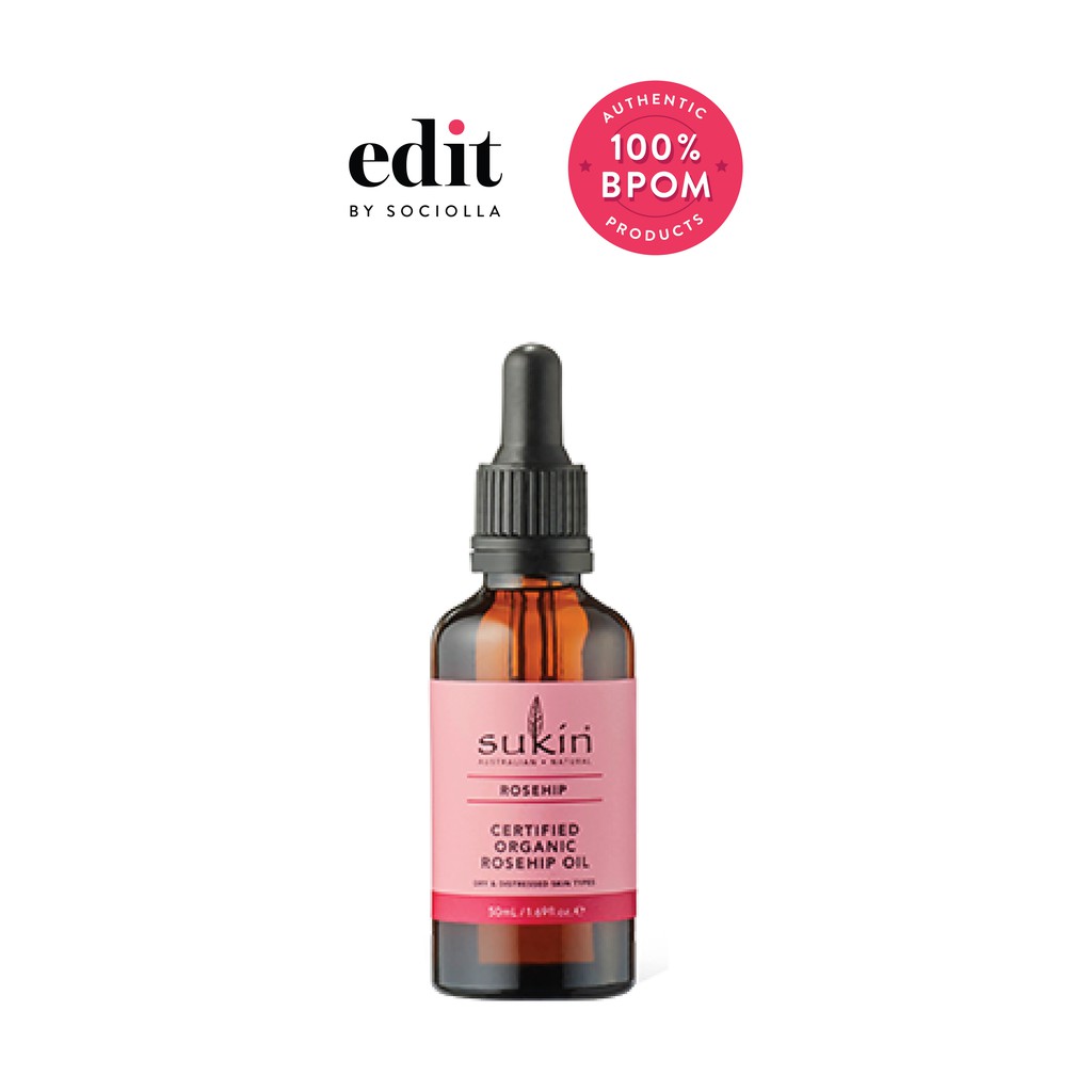 

Sukin Certified Organic Rosehip Oil - Size: 50 ml - Edit by Sociolla