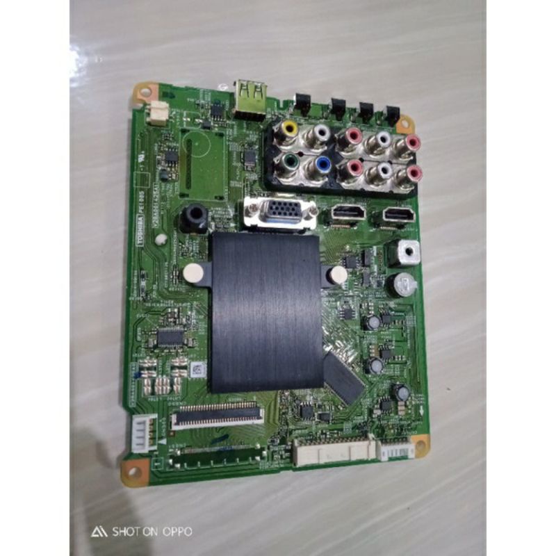 MB mainboard mesin tv LED Toshiba 23pb201ej tanpa tuner