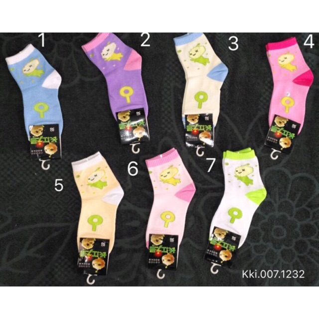 2pcs Kaos kaki anak cewek  3-5 thn /kaos kaki anak renda / kaos kaki anak perempuan katun lucu