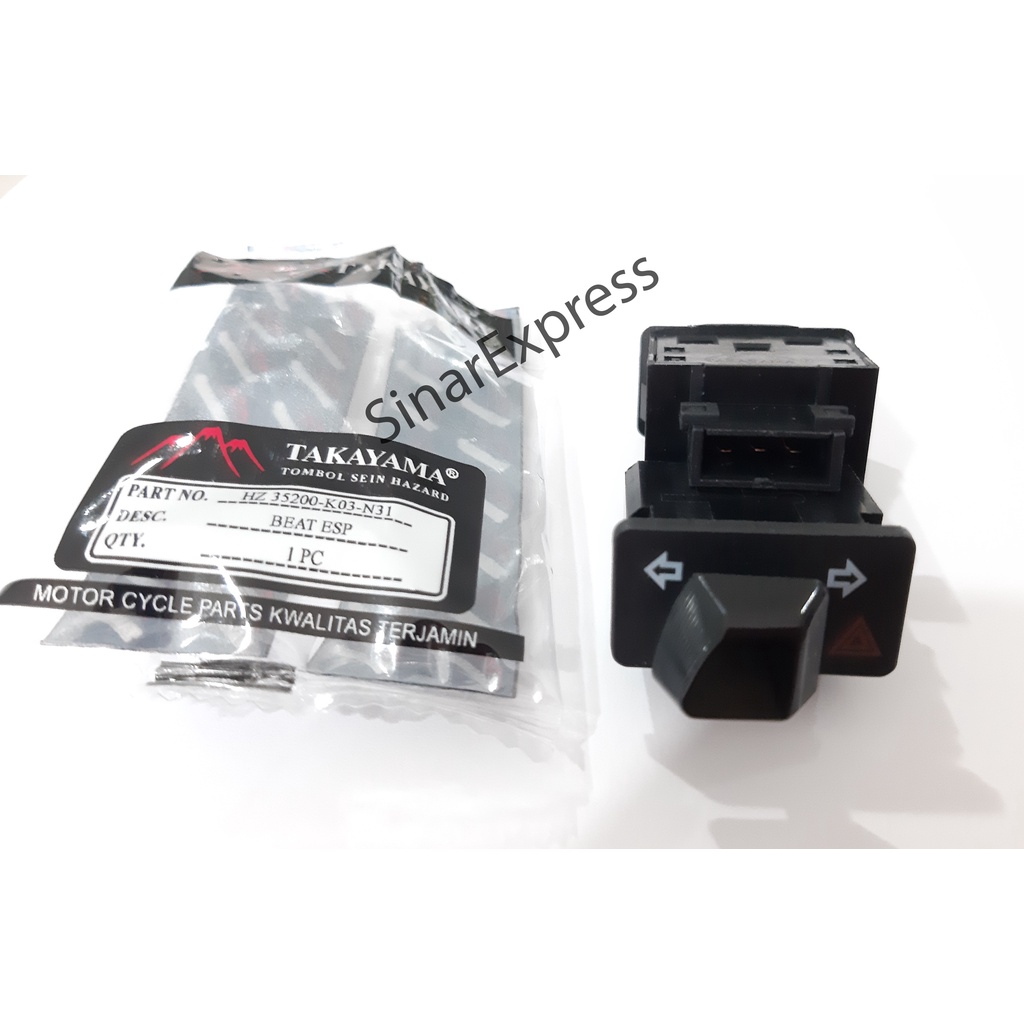 Tombol Sein Hazard Vario 150/ Beat ESP Takayama