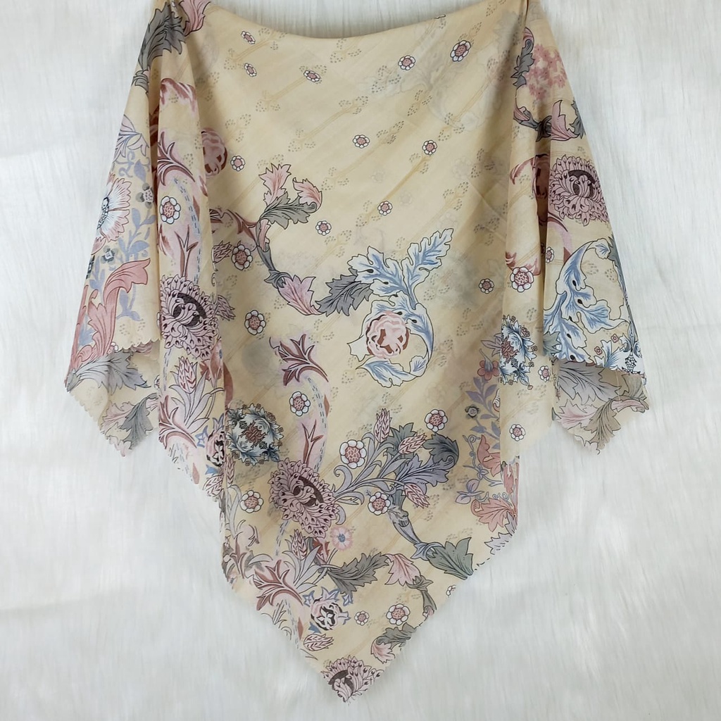 Hijab Segi Empat Motif Voal Lasercut Kerudung Wanita Fashion Muslim Jilbab Muslimah Terbaru Murah Or