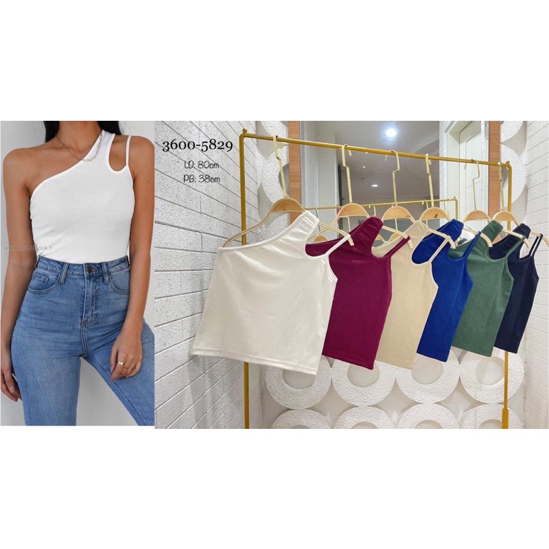 pixie croptop buntung wanita import murah.croptop singlet buntung cwe import rip knit.croptop knit import murah polos.croptop korean style murah