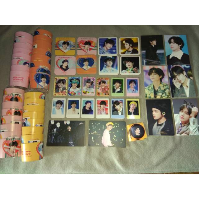 [READY STOCK] NUNA V TAEHYUNG CUP HOLDER EVENT FOR BTS 7TH ANNIVERSARY SUPPORT