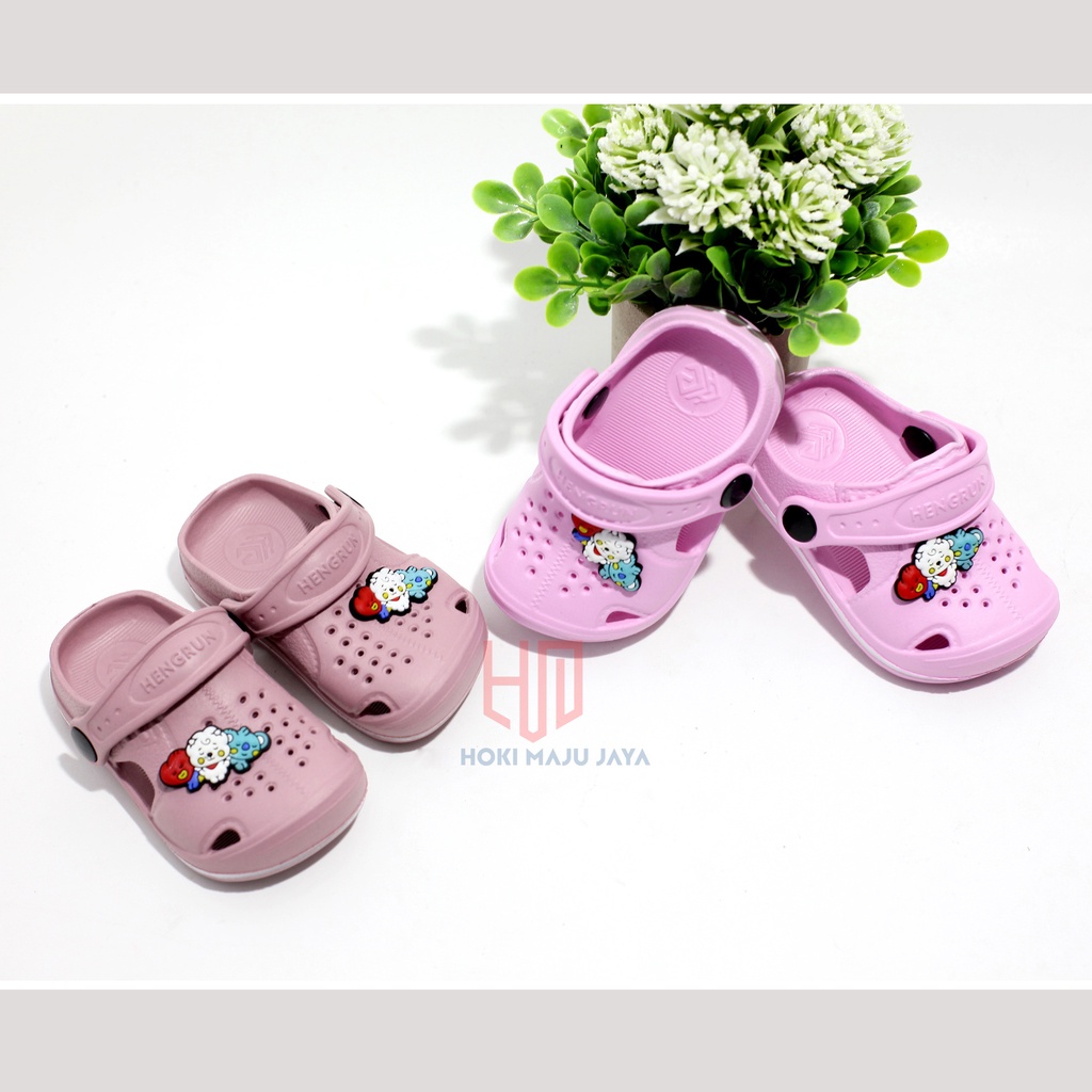 SANDAL ANAK BAIM SLIP ON MODEL KEKINIAN | SANDAL ANAK KARET EVA RINGAN UNIK LUCU TIDAK LICIN