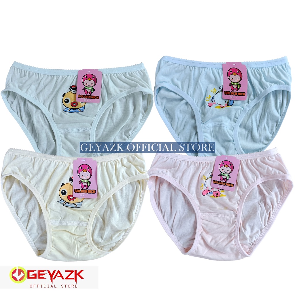 6 Pcs Celana Dalam Anak Perempuan Cd Pakaian Dalam Real Pict