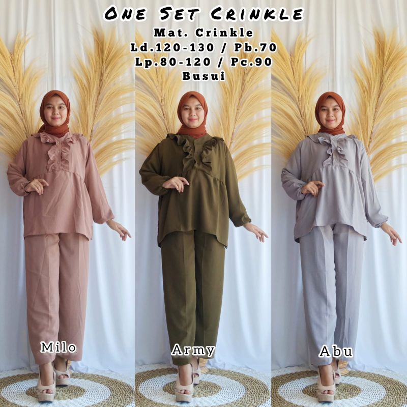 One Set Crinkle/Setcel Crinkle Jumbo/Setcel Jumbo