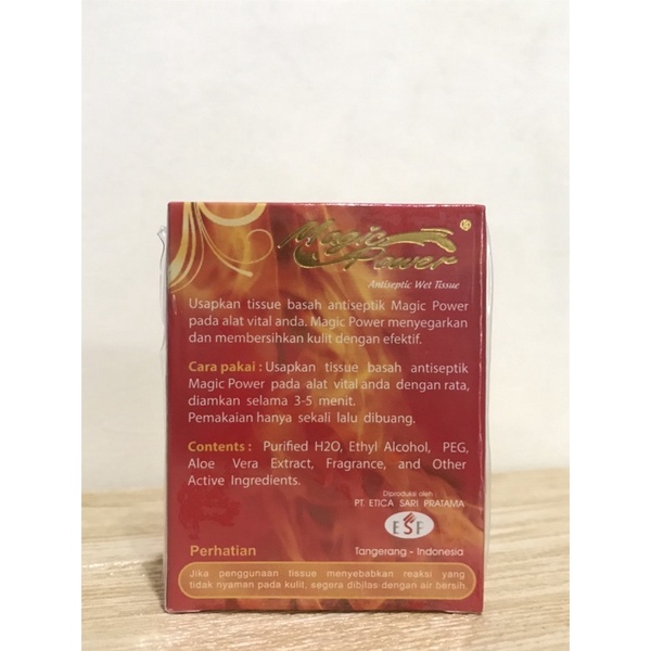 Magic Power Tissue | Tisu Magic Power Crimson Desire Merah