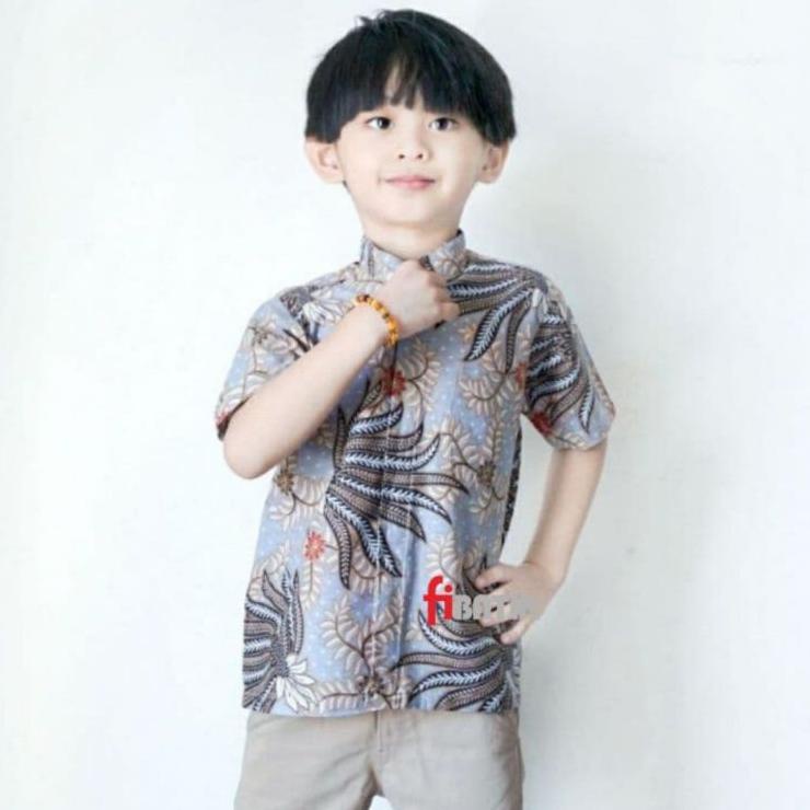 Wow Murah Meriah.. [BATIK ANAK] Kemeja batik anak-Batik anak-Baju batik anak laki-laki umur 2-12th h