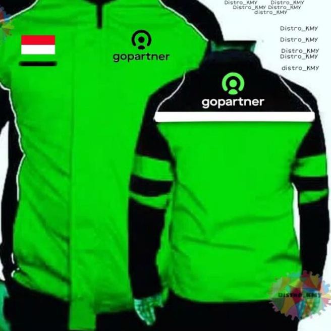 ➬ Distro_KMY/Jaket Bomber Gojek, Gojek Terbaru Dijamin Memuaskan Original/Logo F67 ♜
