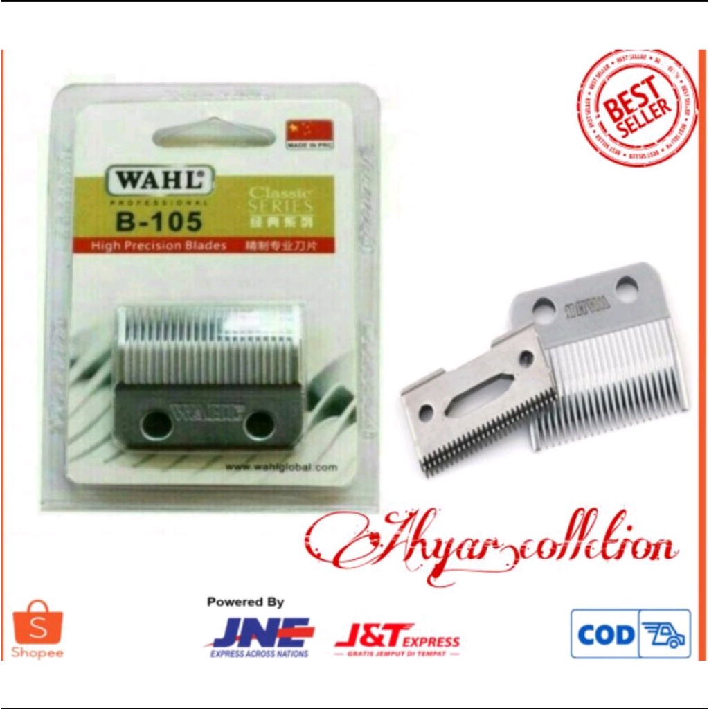 MURAH BANGETT WAHL CELIPER BELADE B,105 pisau mesin cukur WAHL cukur rambut ORIGINAL TOP tajam WAHL