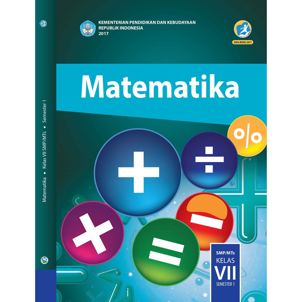 Buku ipa ips matematika bahasa indonesia inggris pkn pai seni budaya prakarya pjok smp kelas 7-MATEMATIKA SMESTER 1
