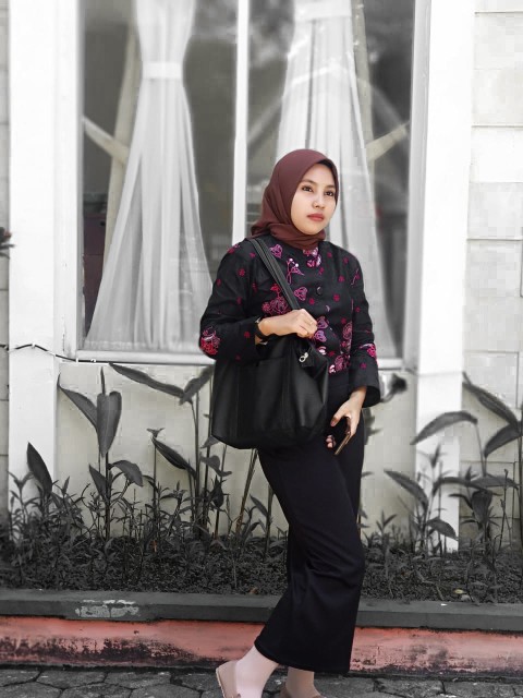 Baju Batik Wanita Modern Monalisa Genes M,l,xl Asli Pekalongan