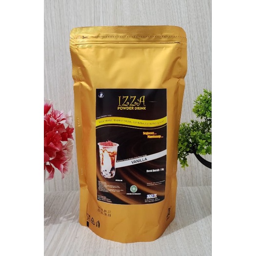 

izza bubuk minuman rasa vanilla