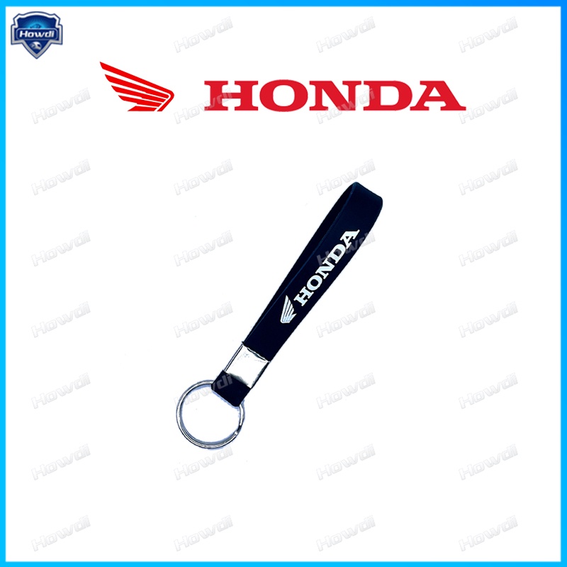 Gantungan Kunci Mobil Bahan Silikon Dengan logo Honda