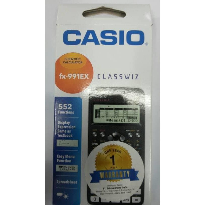 

Termurah Kalkulator Casio fx-991EX 100% original Paling oke