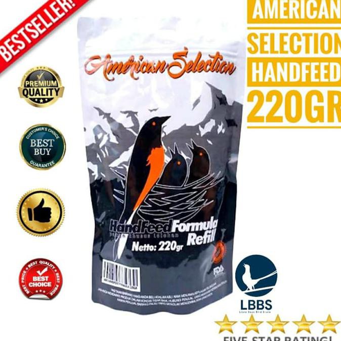 

American Selection AMS Handfeed Formula || Pakan lolohan berkualitas MURAH